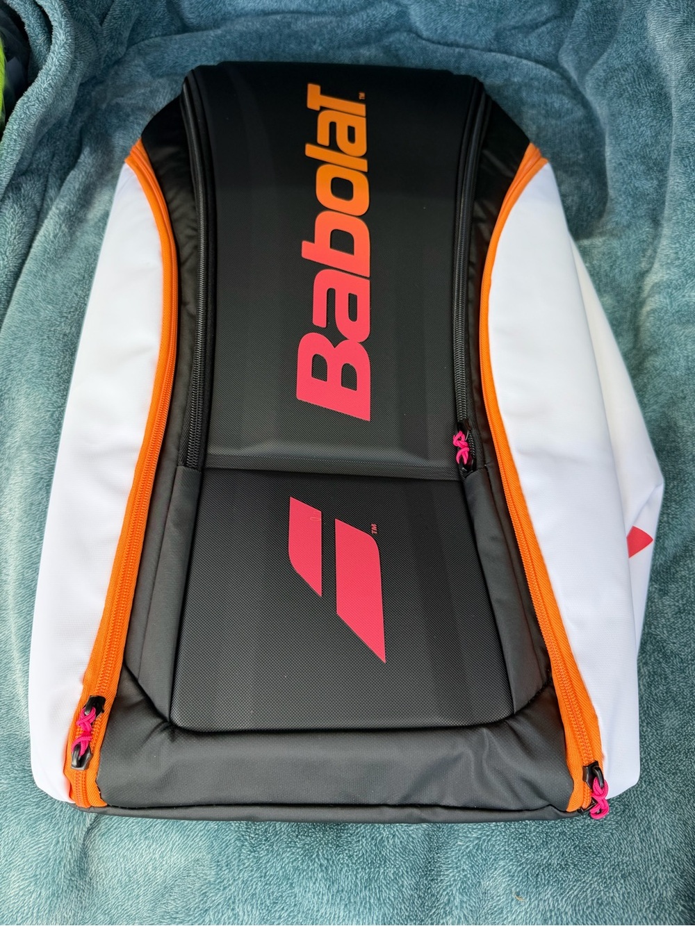 NWT Babolat RH Perf Padel & Pickleball 2nd Gen Racket Bag -Black/White/Orange